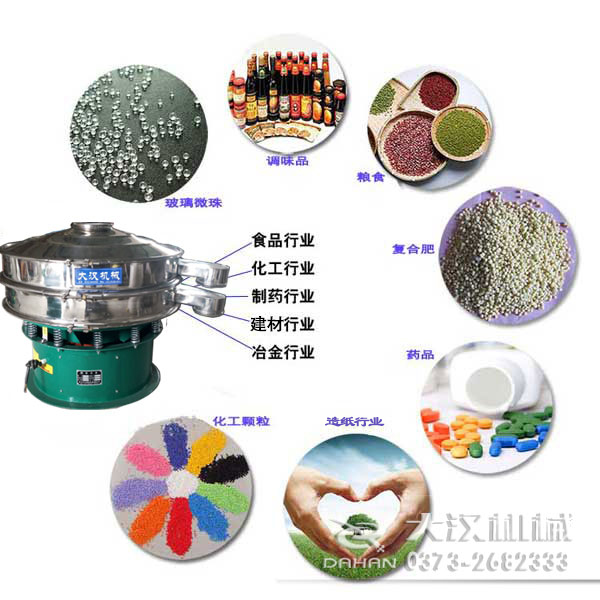 麥芽粉振動篩應(yīng)用行業(yè)